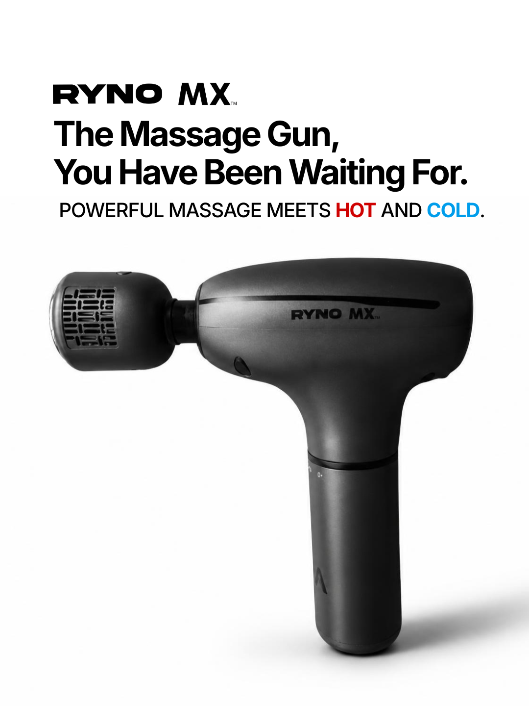 Ryno MX - Hot and Cold Massage Gun