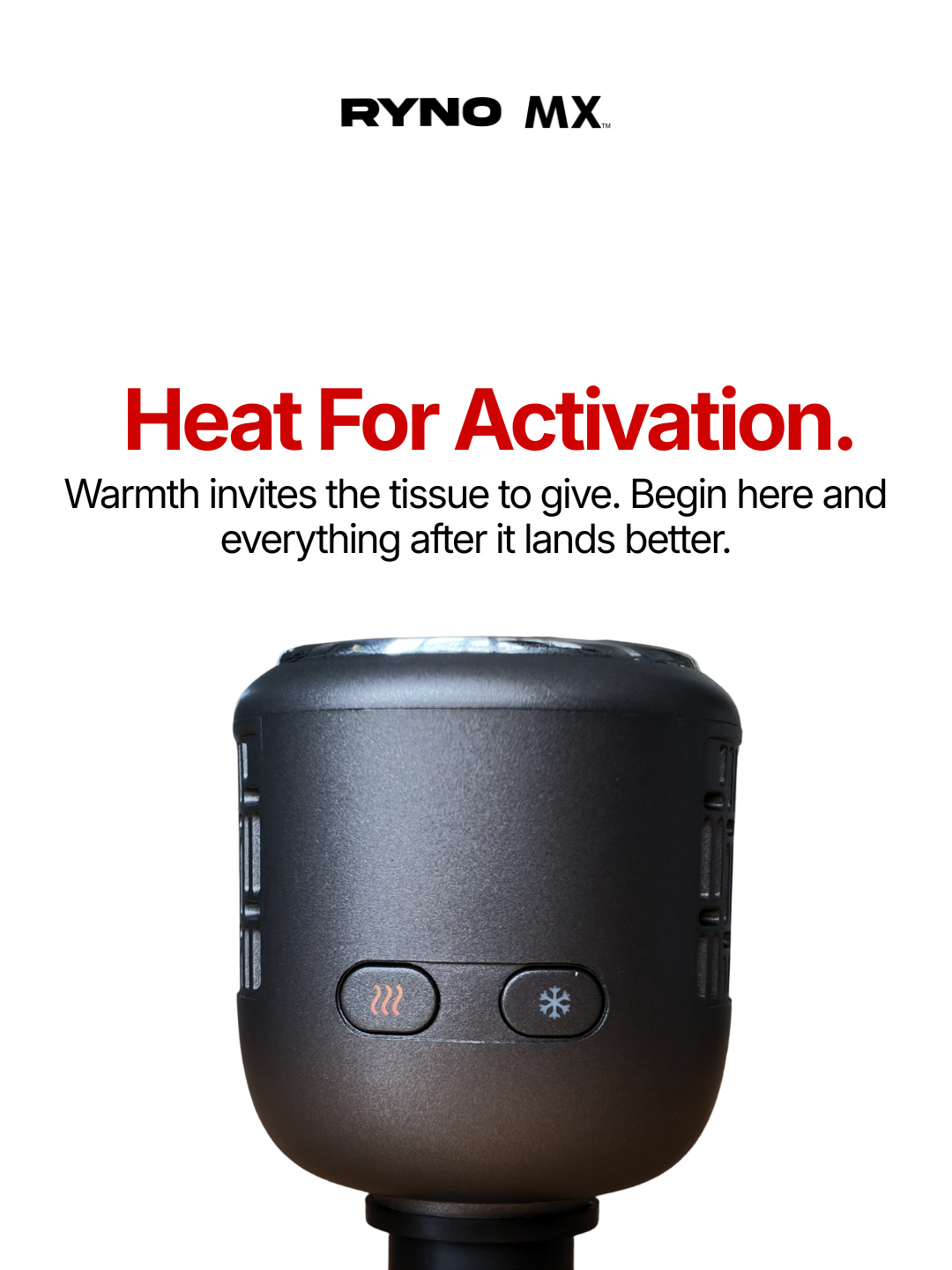Ryno MX - Hot and Cold Massage Gun