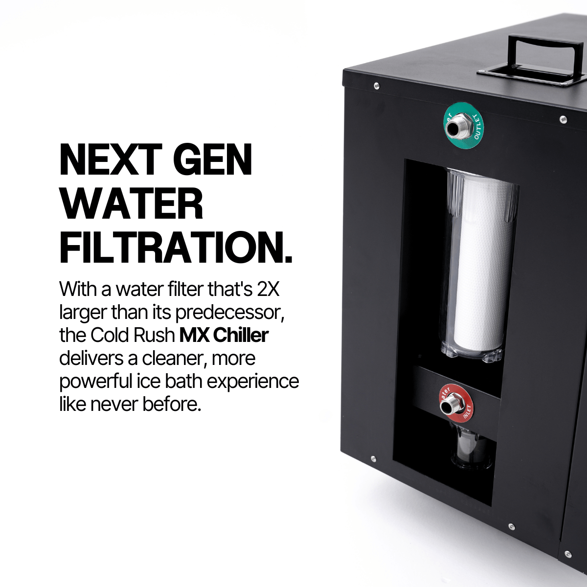 Cold Rush Express COLD RUSH MX | Ice Bath | MX1 Chiller Unit | Down to 5ºC – ARC ...