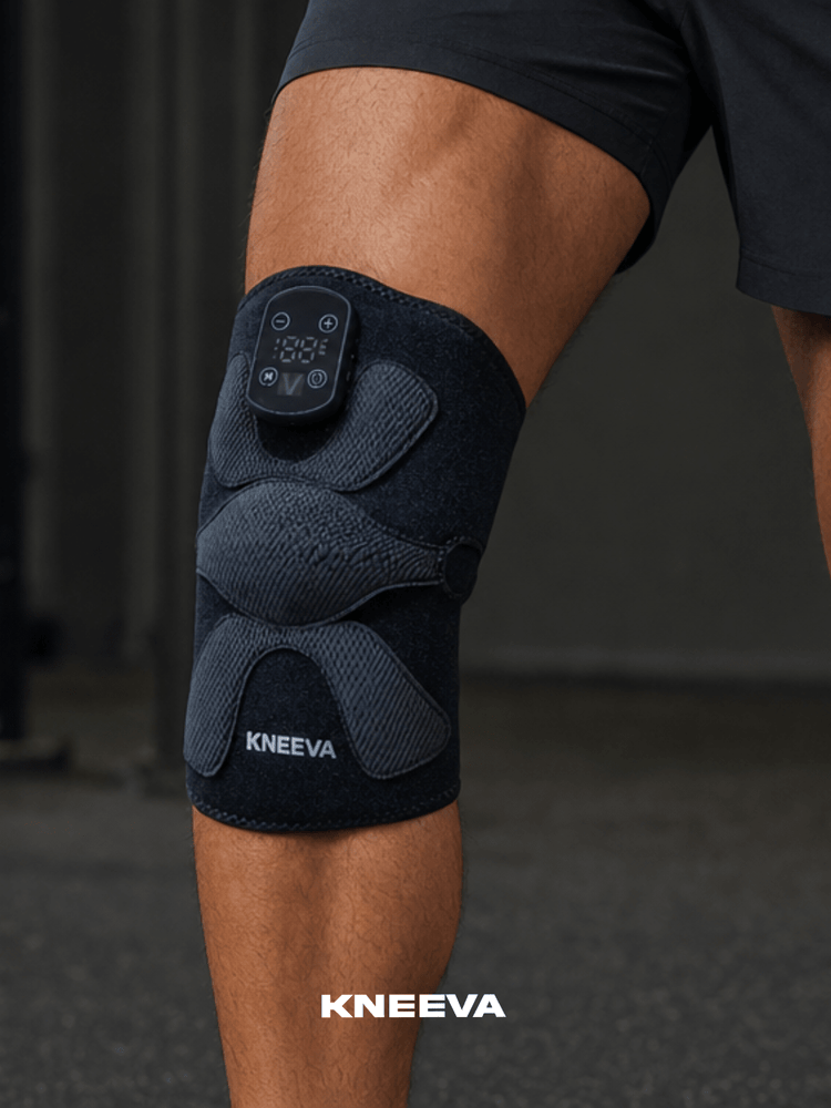 Kneeva - Knee and Shoulder Recovery Wrap with Red Light Therapy, Heat and Vibration - ARC - Athlete Recovery