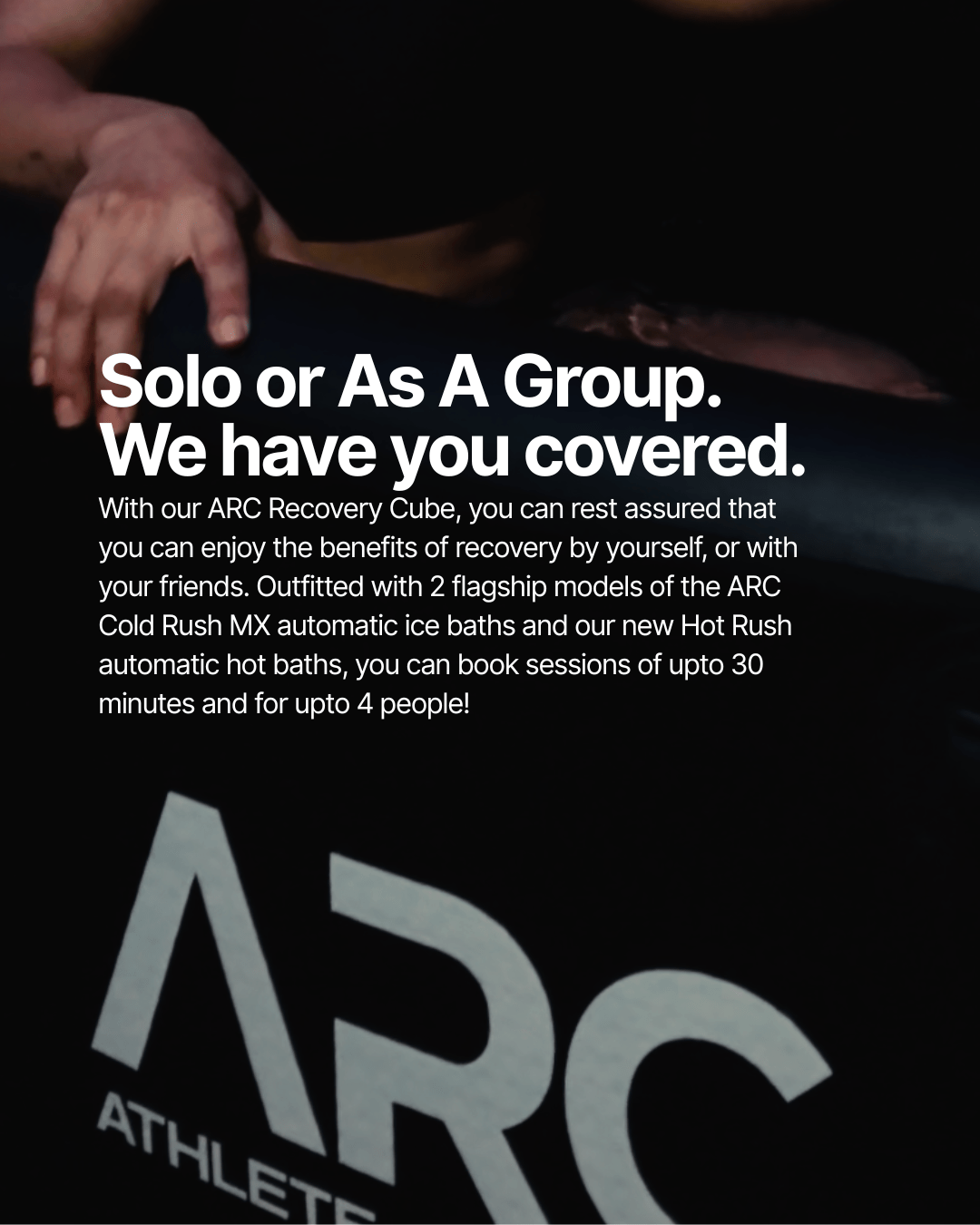 Recovery CUBE - Hive Club | Group Session | 599 per person (upto 4) - ARC - Athlete Recovery