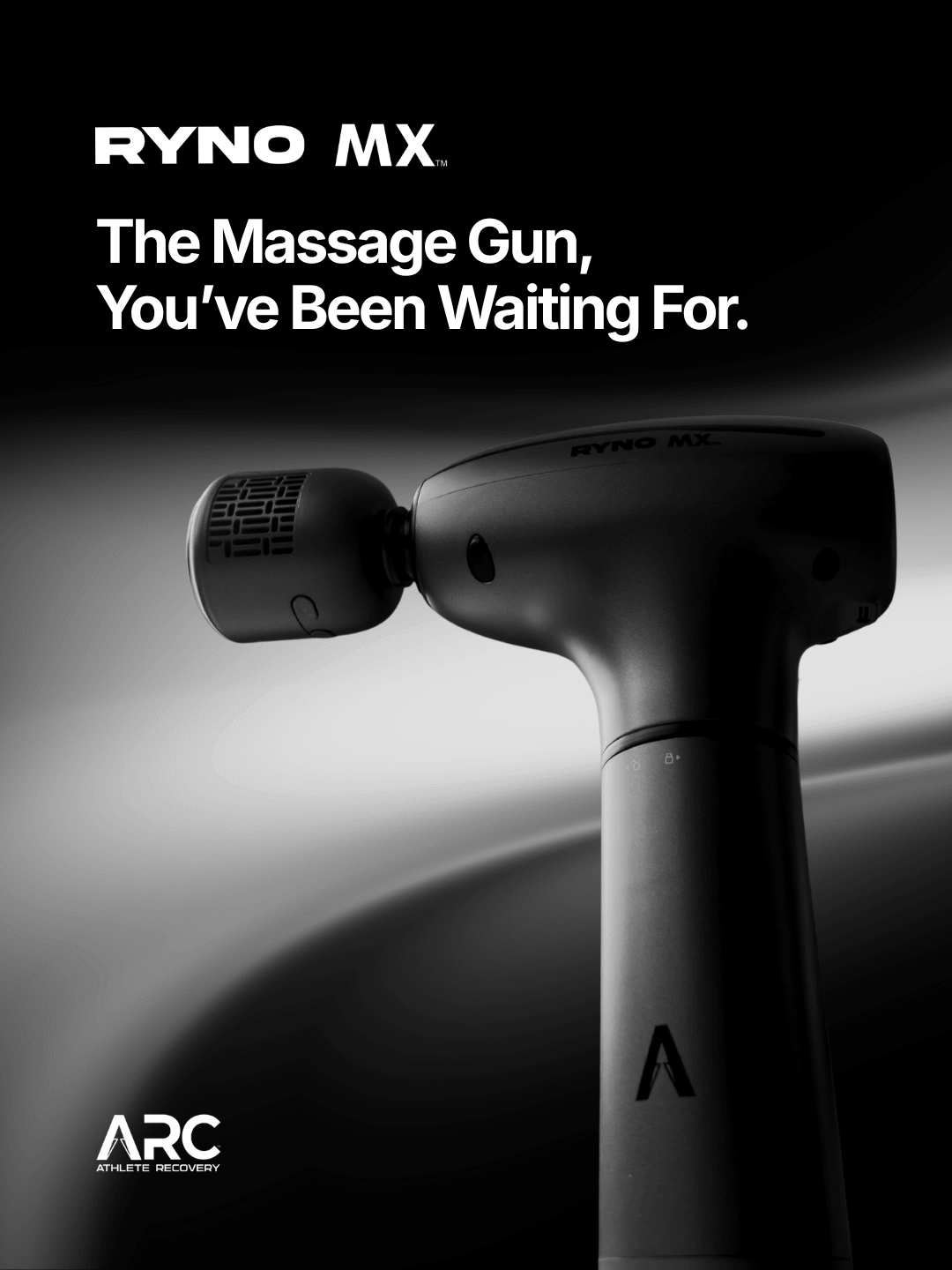 Ryno MX - Hot and Cold Massage Gun - ARC - Athlete Recovery